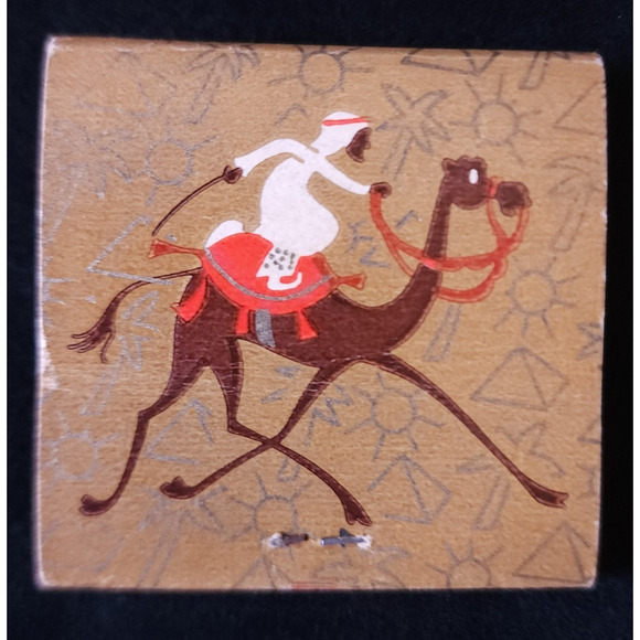 Vintage Rare Matchbook Cover From Hotel Sahara Las Vegas Nevada NV w/ Matches - Picture 3 of 3